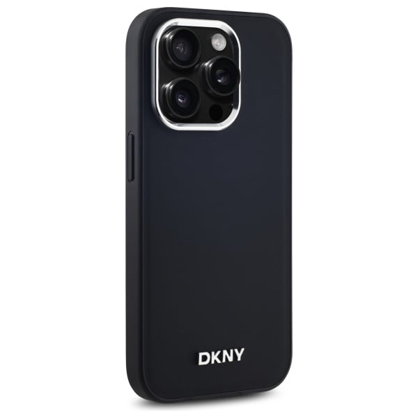DKNY MagSafe iPhone 14 Pro-etui med vanlig logo - svart
