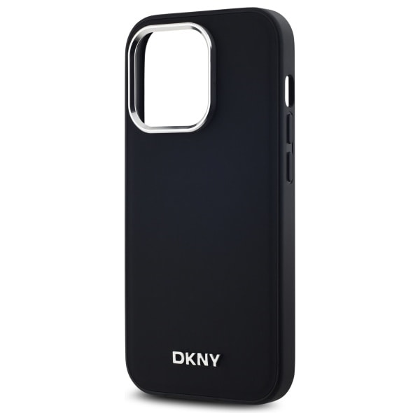 DKNY MagSafe iPhone 14 Pro-etui med vanlig logo - svart