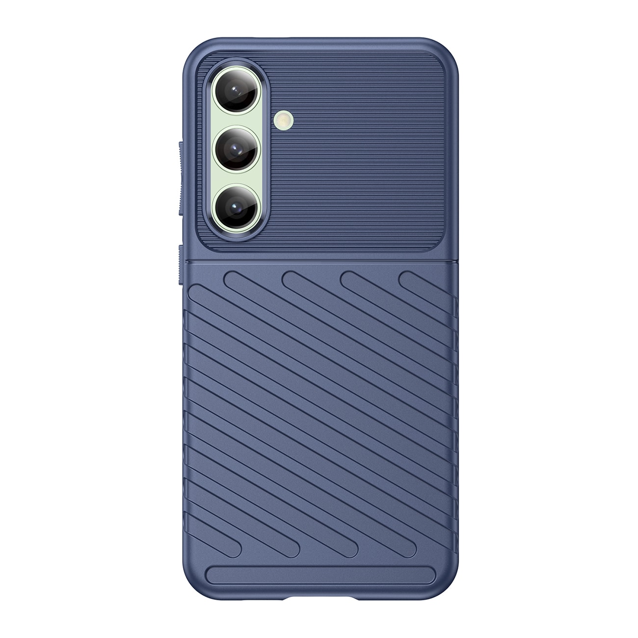 Thunder Case for Samsung Galaxy S24 FE pansredeksel i silikon - blå