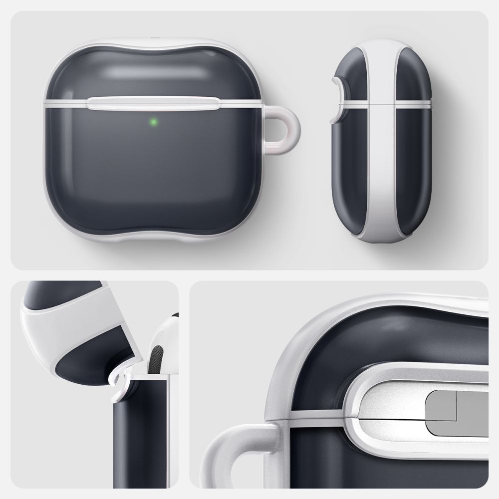 Spigen Classic C1-etui for AirPods 4 - Grafitt