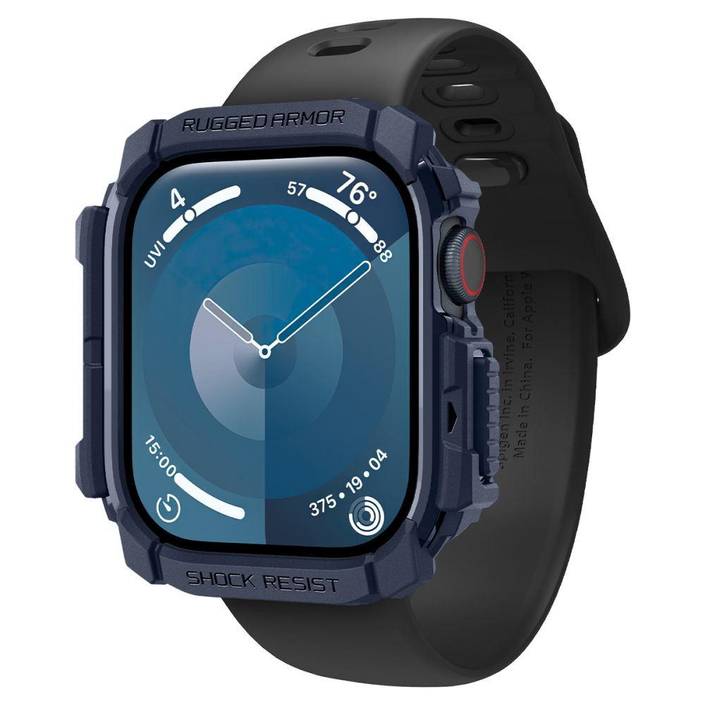 Spigen Robust panseretui til Apple Watch 10 46 mm - marineblå