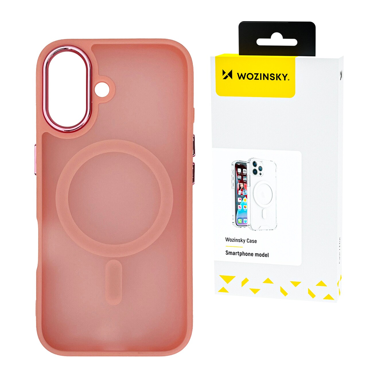 Wozinsky Fashion Case MagSafe for Samsung Galaxy S25 Ultra - Rosa