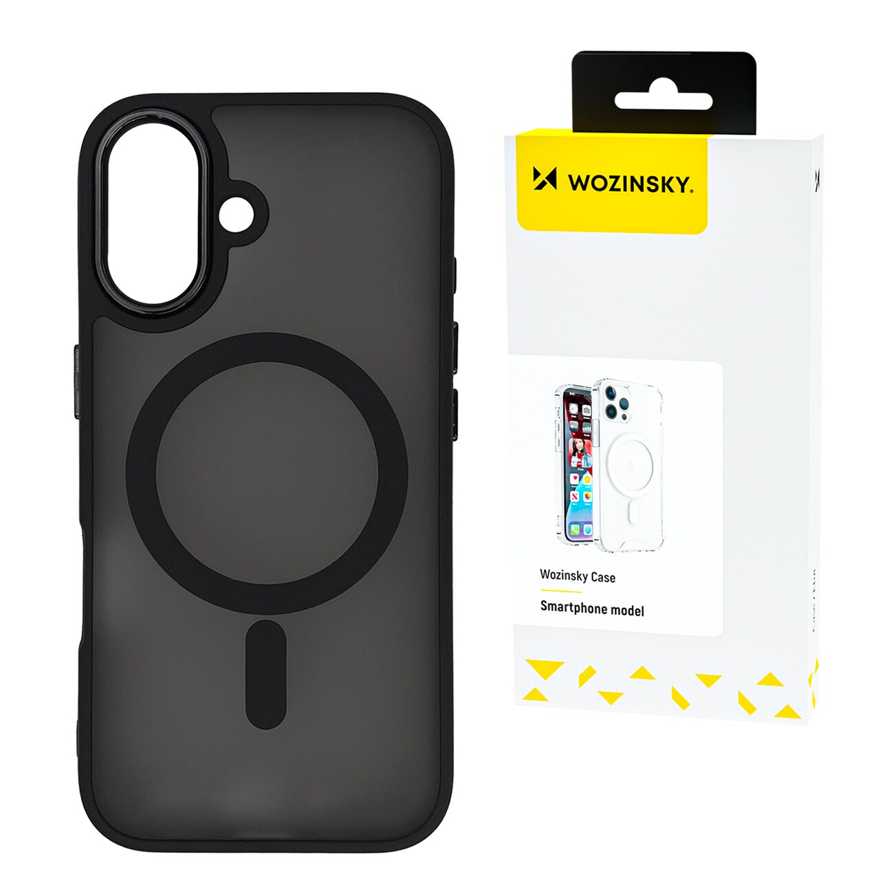 Wozinsky Fashion Case MagSafe for Samsung Galaxy S25 Ultra - svart