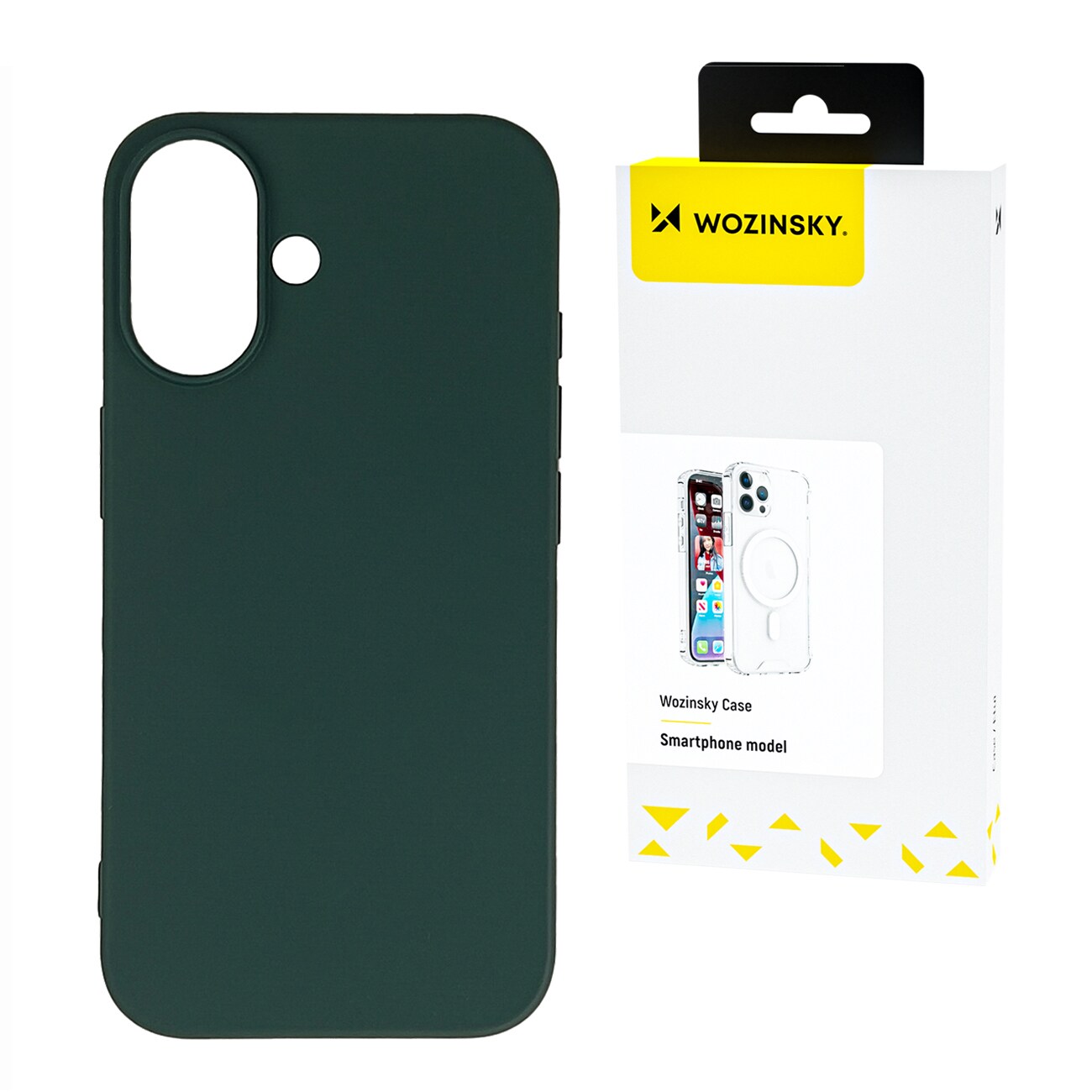 Wozinsky Silikonveske for Samsung Galaxy S25+ - Grønn