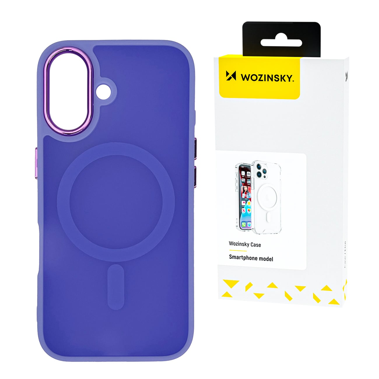 Wozinsky Fashion Case MagSafe for Samsung Galaxy S25+ - lilla