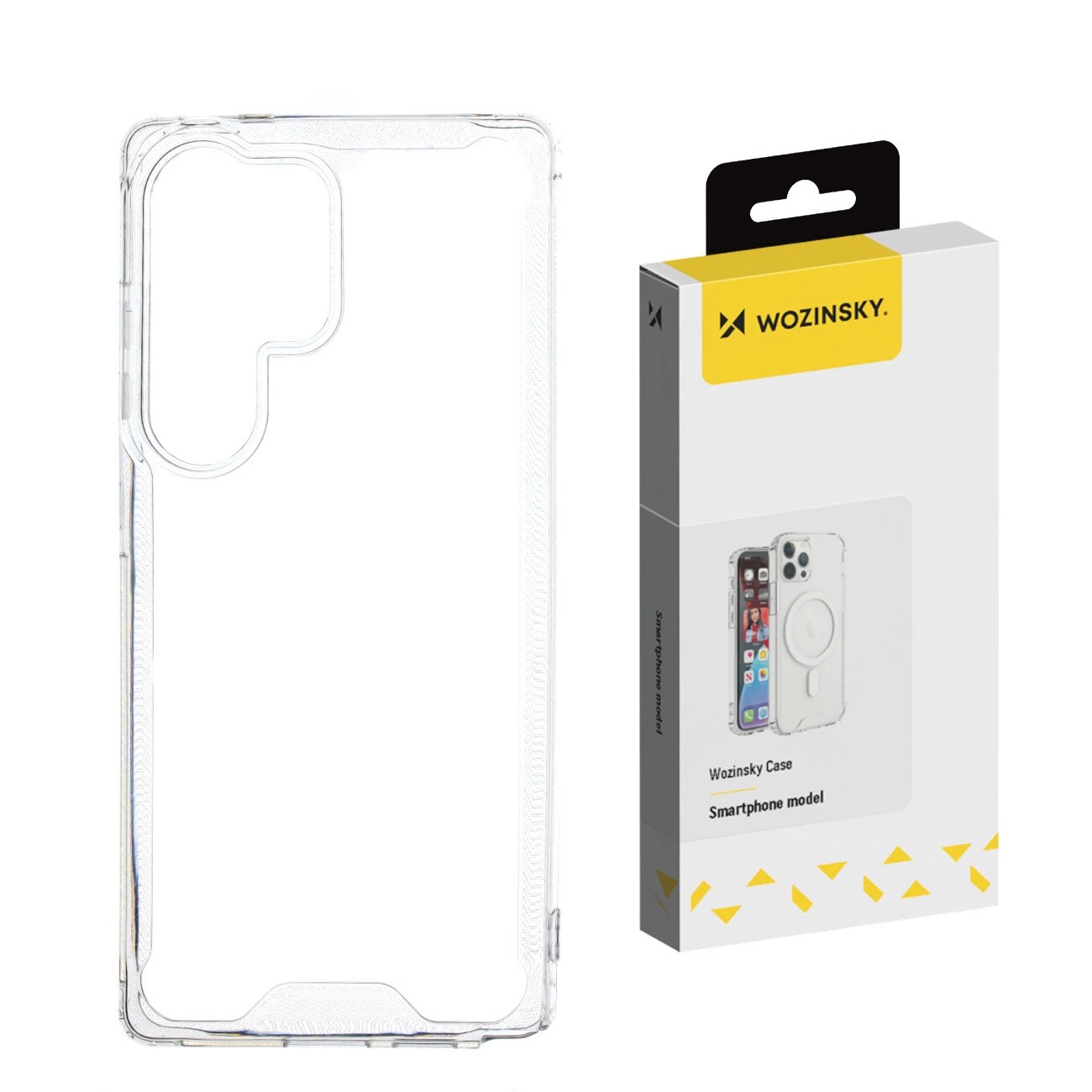 Wozinsky Klar hjørnetui Samsung Galaxy S25+ Transparent