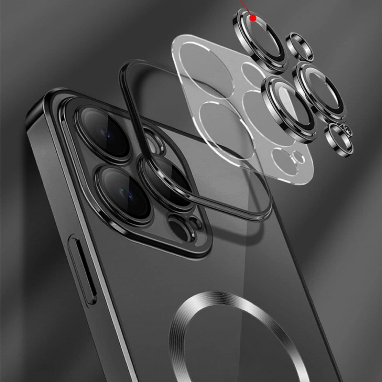 Wozinsky Galvanisert Magsafe-etui for Samsung Galaxy S24 FE - Gull