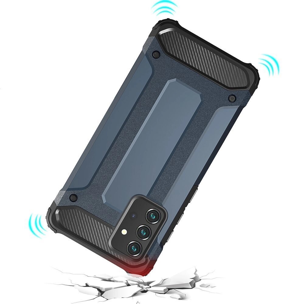 Hybrid Armor-etui for Samsung Galaxy A26 - Blå