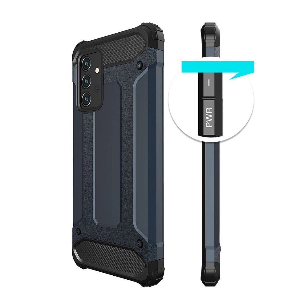 Hybrid Armor-etui for Samsung Galaxy A26 - Blå