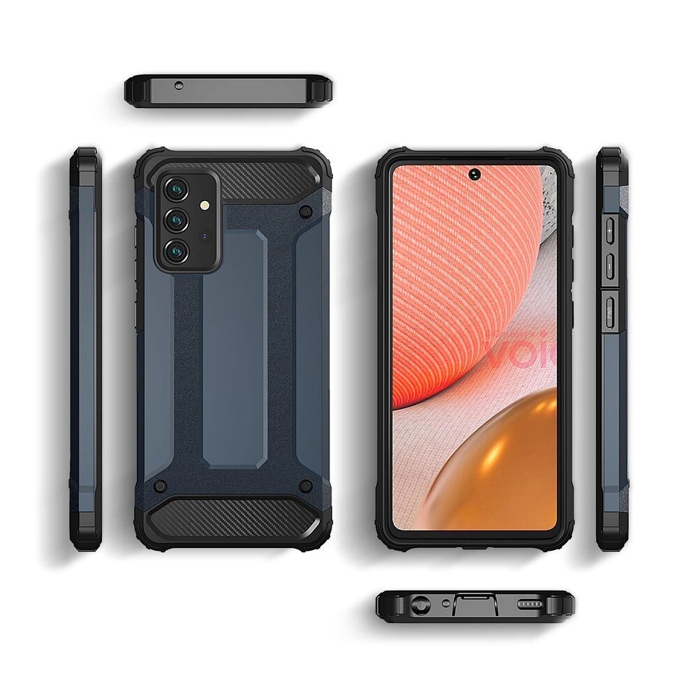 Hybrid Armor-etui for Samsung Galaxy A26 - Blå