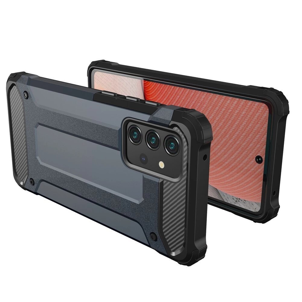 Hybrid Armor-etui for Samsung Galaxy A26 - Blå