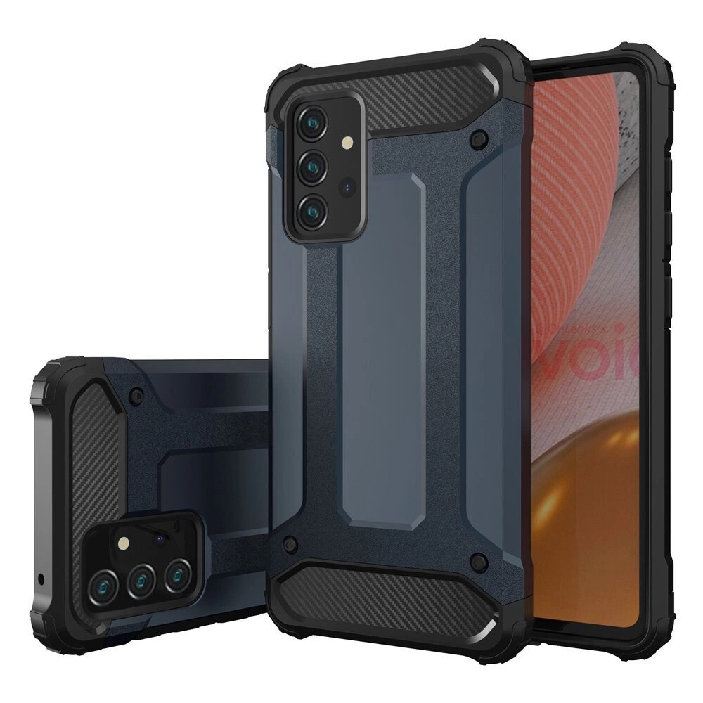 Hybrid Armor-etui for Samsung Galaxy A26 - Blå