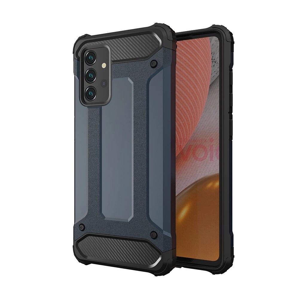 Hybrid Armor-etui for Samsung Galaxy A26 - Blå
