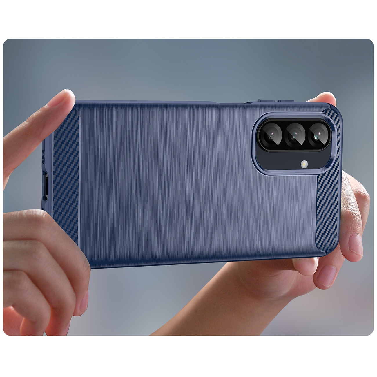 Karbonveske for Samsung Galaxy A26 - Blå