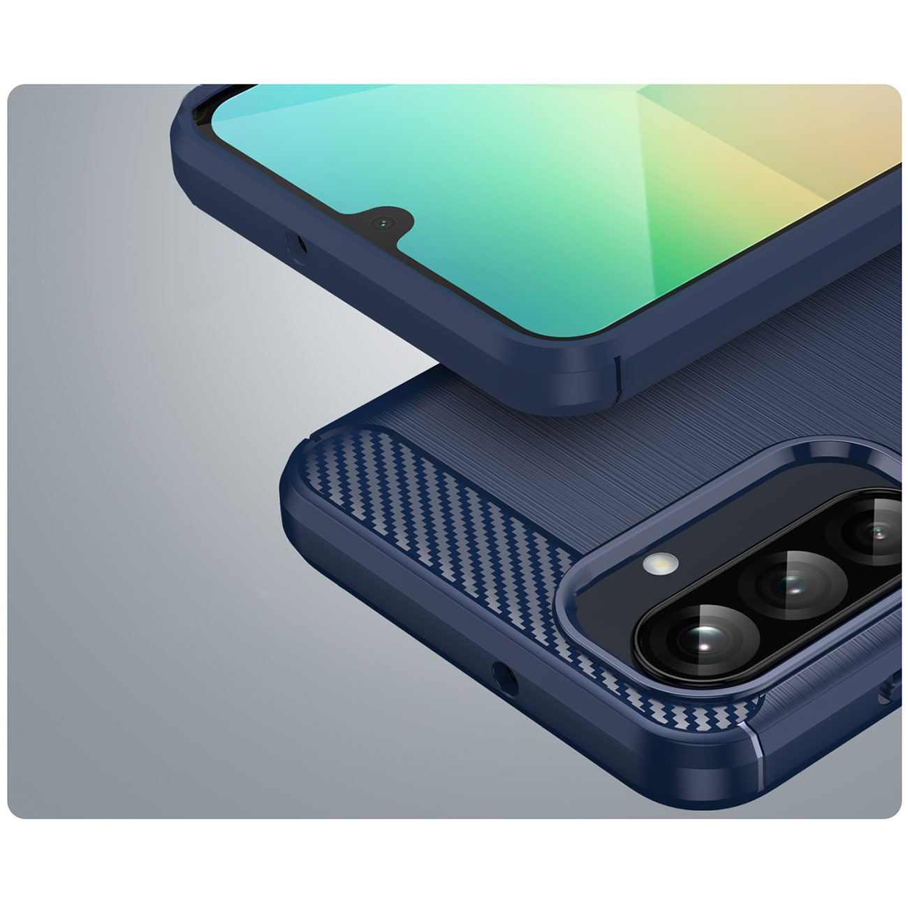 Karbonveske for Samsung Galaxy A26 - Blå