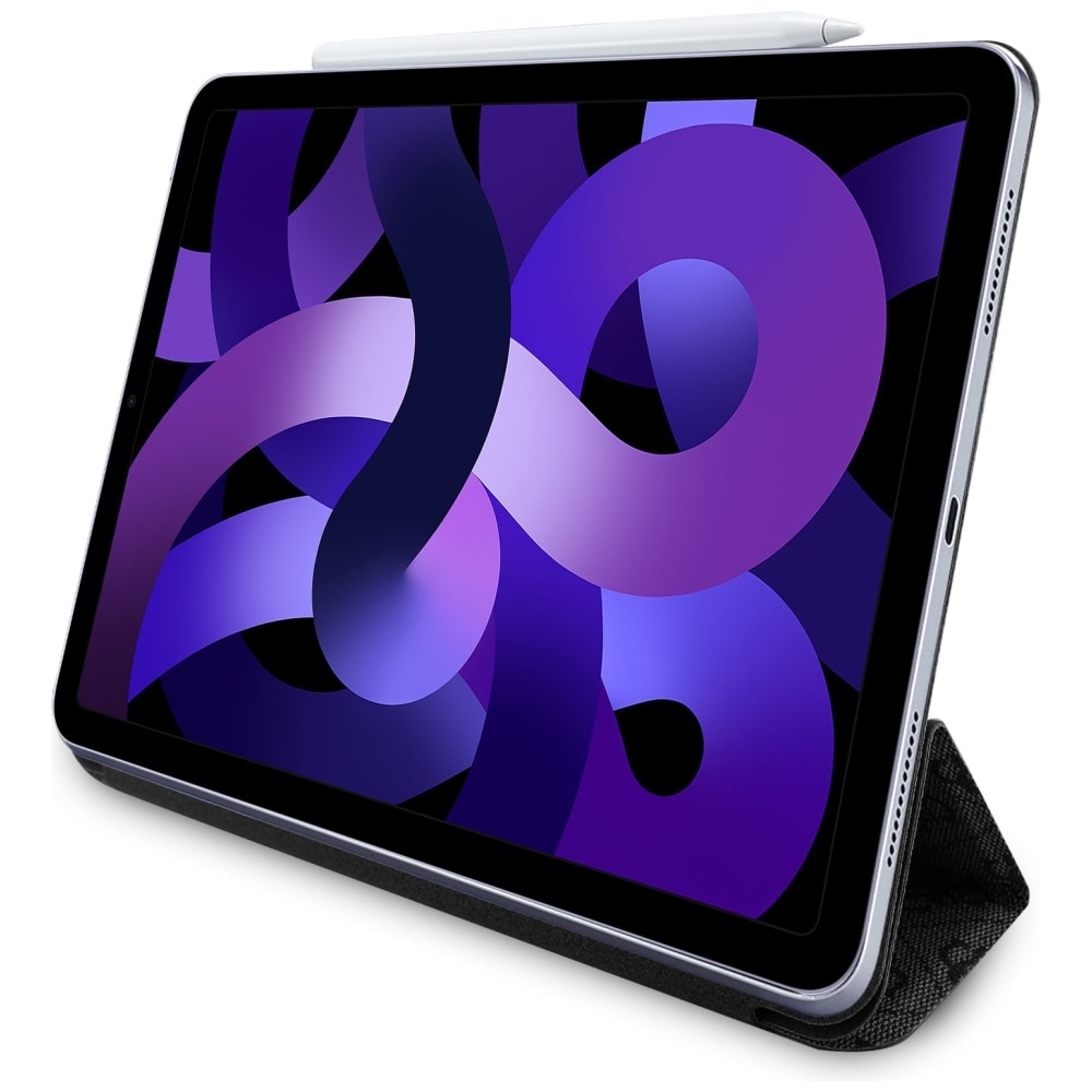 Guess GUFC11RM24PS4SGK iPad Air 11" 2024 svart/svart Magnetisk 4G Big Logo