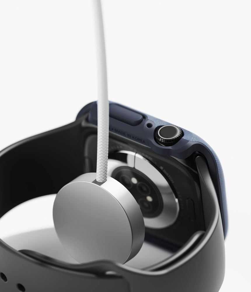 Ringke Onyx-etui til Apple Watch 10 46 mm - marineblå