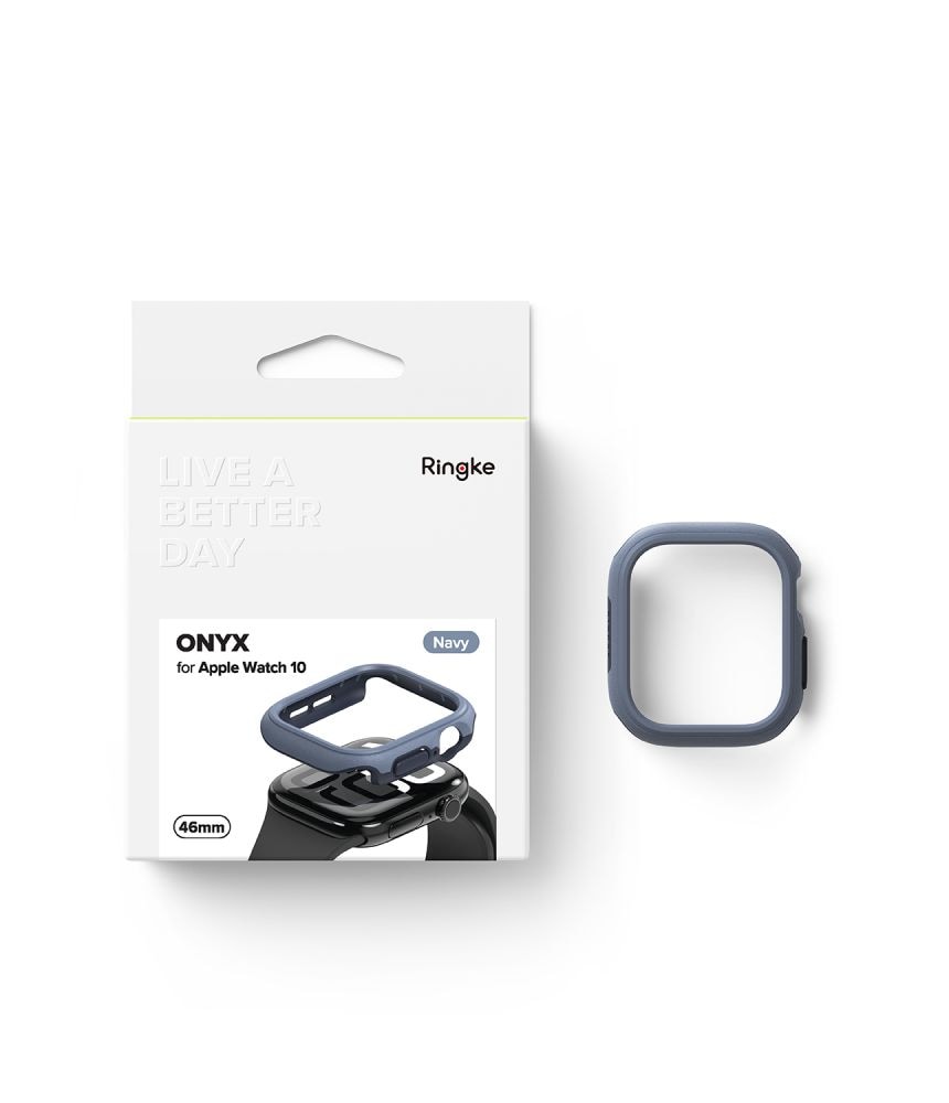 Ringke Onyx-etui til Apple Watch 10 46 mm - marineblå