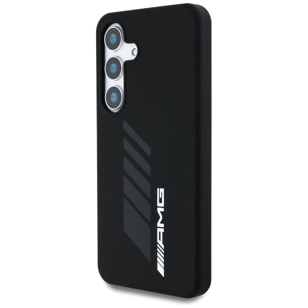 AMG Oversize Rhombs MagSafe-etui for Samsung Galaxy S25 - Svart
