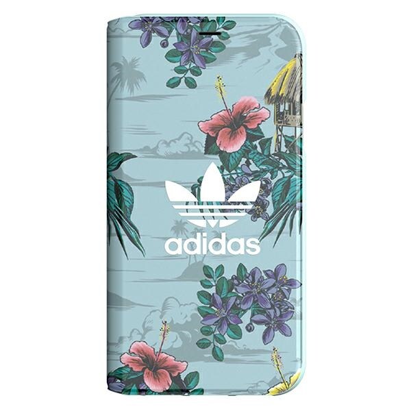Adidas Booklet Case Floral for iPhone X / XS - Grå