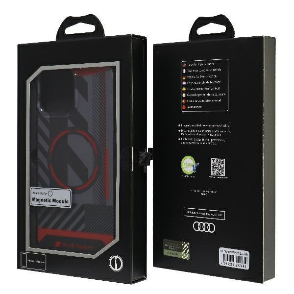Audi IML Sport MagSafe-etui for iPhone 13 Pro Max - Svart