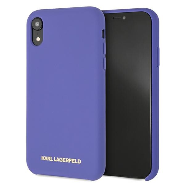 Karl Lagerfeld Xr-etui i silikon iPhone - Lilla