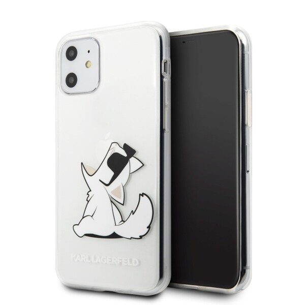 Karl Lagerfeld Choupette Fun iPhone 11 / Xr-etui - gjennomsiktig