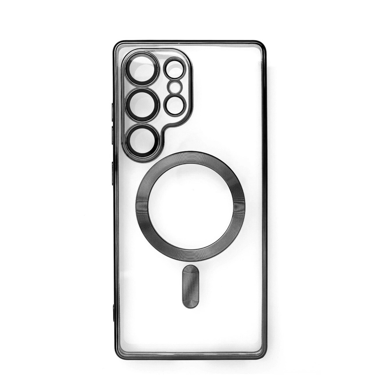 Galvanisert etui med MagSafe galvanisert for iPhone 16e - svart