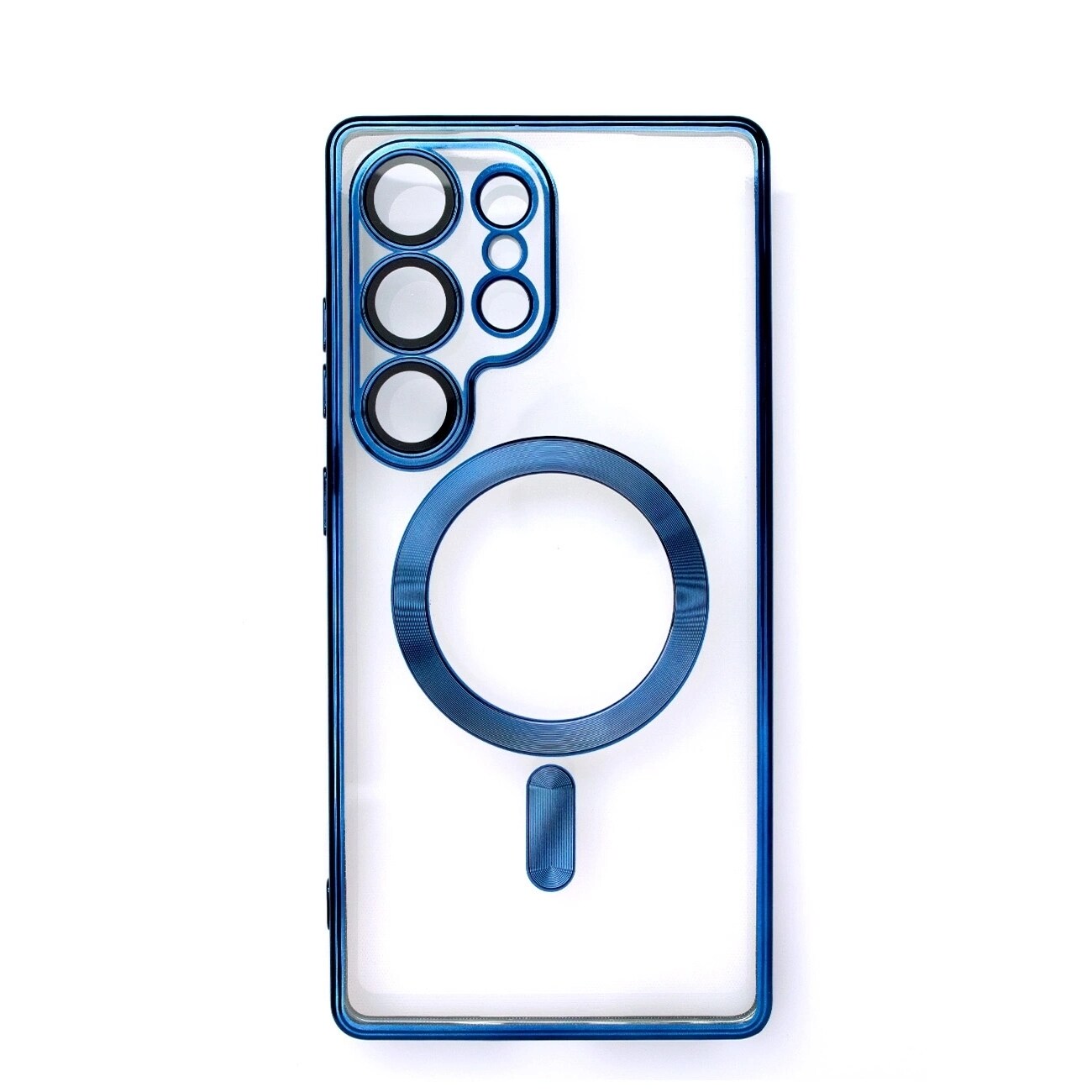 Galvanisert etui med MagSafe for iPhone 16e - Blå