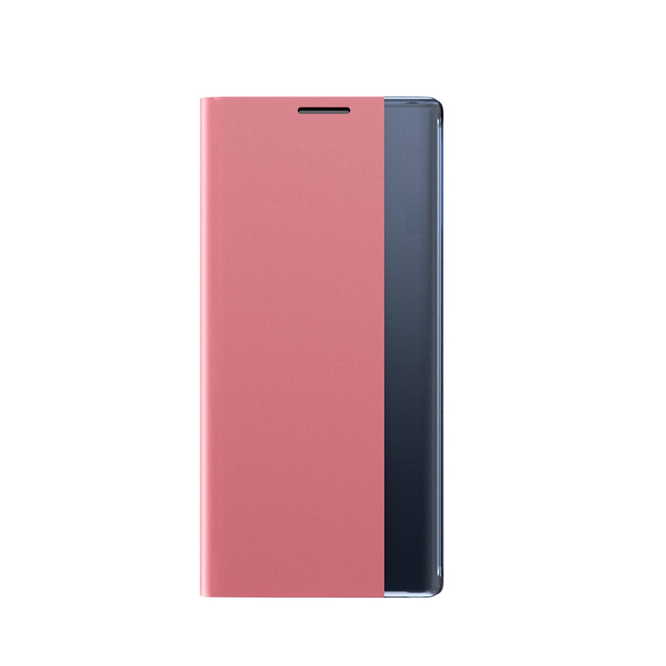 Nytt Sleep-etui iPhone 16e Flip Cover med stativ - Rosa