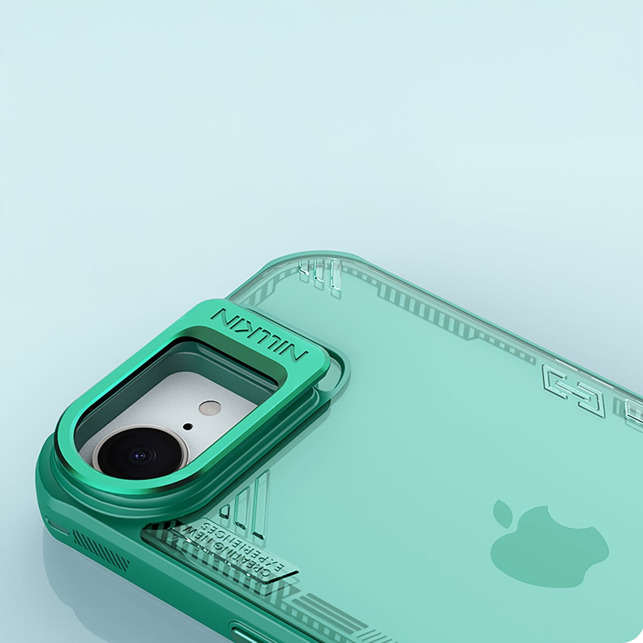 Nillkin Iceblade rekvisittveske med stativ for iPhone 16e - grønn