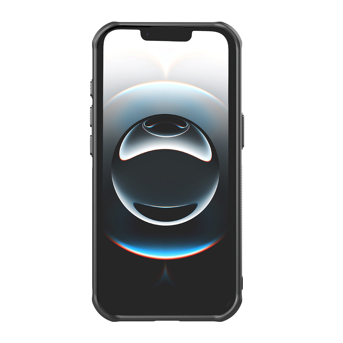 Nillkin Iceblade Prop magnetisk etui med objektivdeksel og stativ for iPhone 16e - Svart