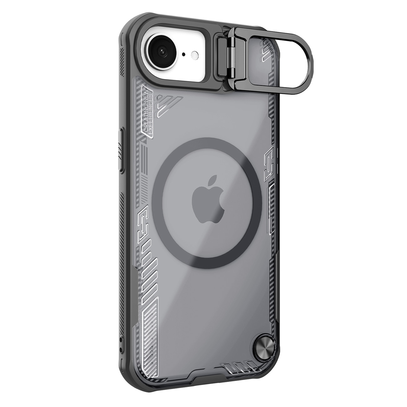 Nillkin Iceblade Prop magnetisk etui med stativ for iPhone 16e - svart