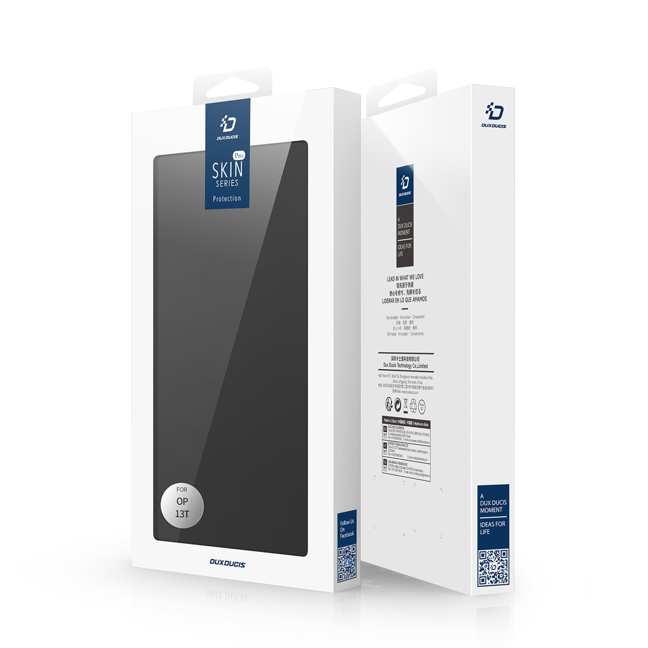 Dux Ducis Skin Pro Flip-etui for OnePlus 13T - Blå