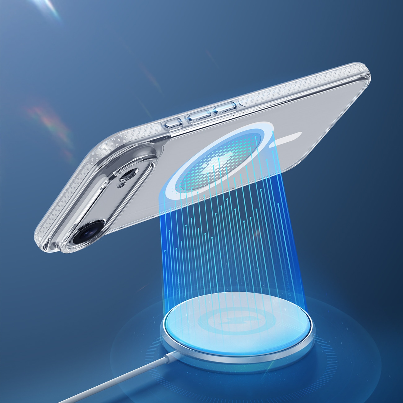 Dux Ducis Clin Mag-etui for iPhone 17 Air Kompatibel med MagSafe - gjennomsiktig