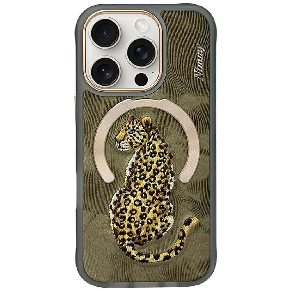 Nimmy Magnetic Fantasy Animal MagSafe-etui for iPhone 16 Pro Max - Gull