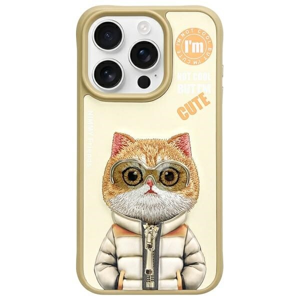 Nimmy Cool&Cute 2.0 katteveske for iPhone 15 Pro Max - grønn