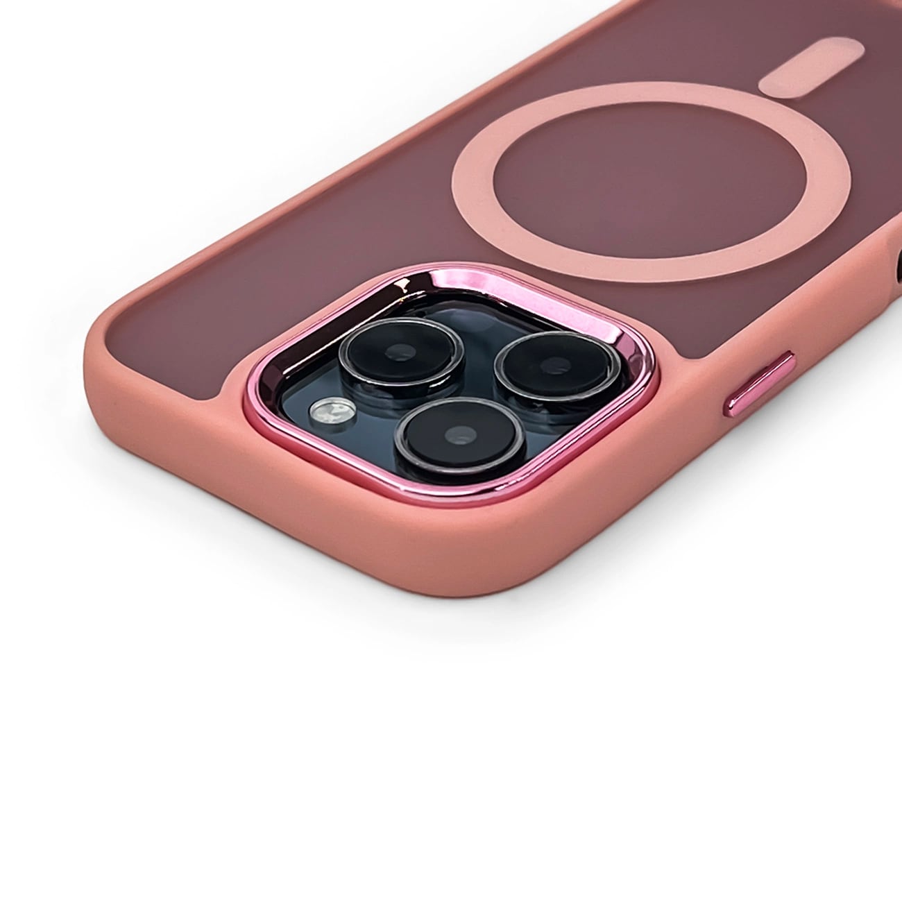MagSafe-kompatibelt moteveske for iPhone 17 Air - rosa