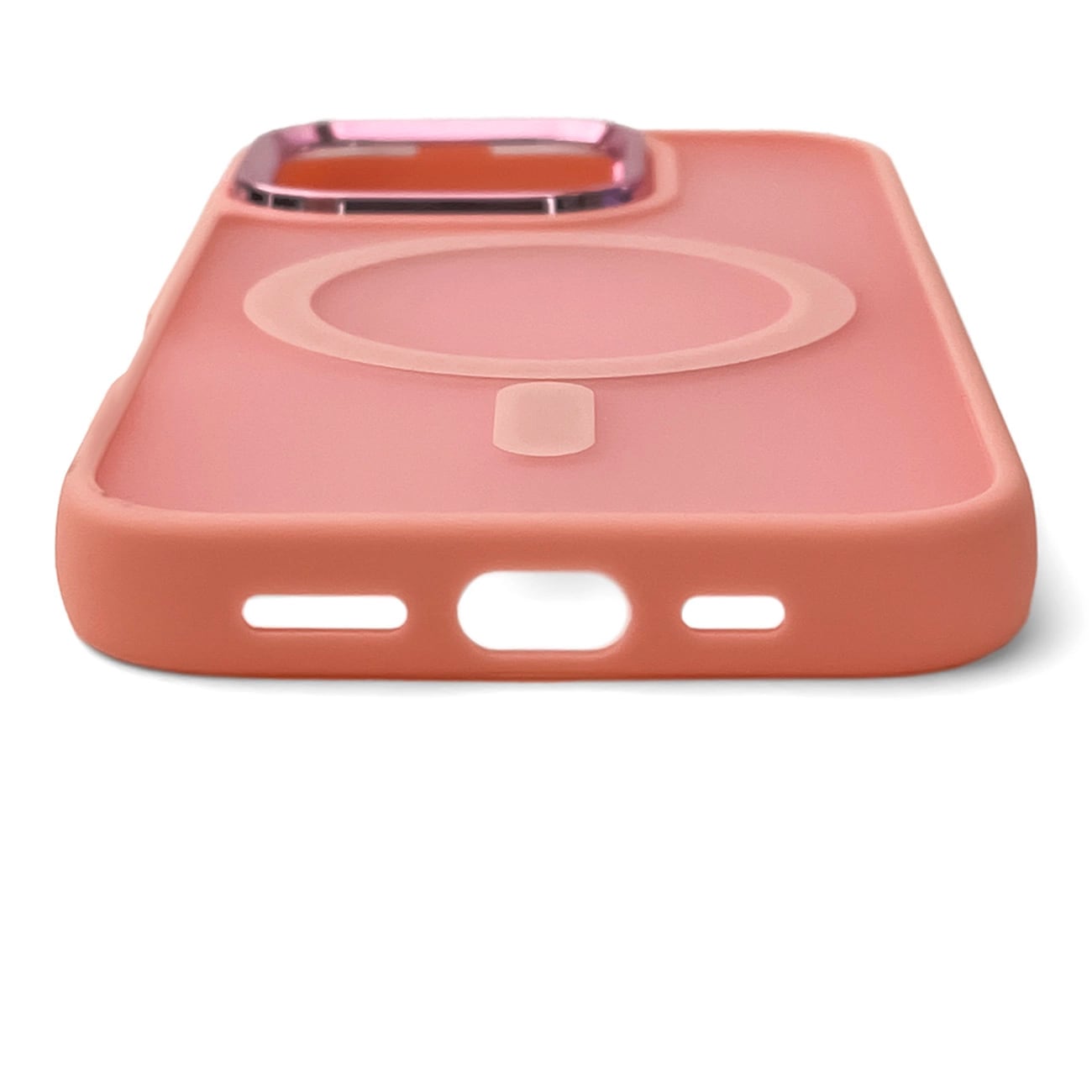 MagSafe-kompatibelt moteveske for iPhone 17 Air - rosa