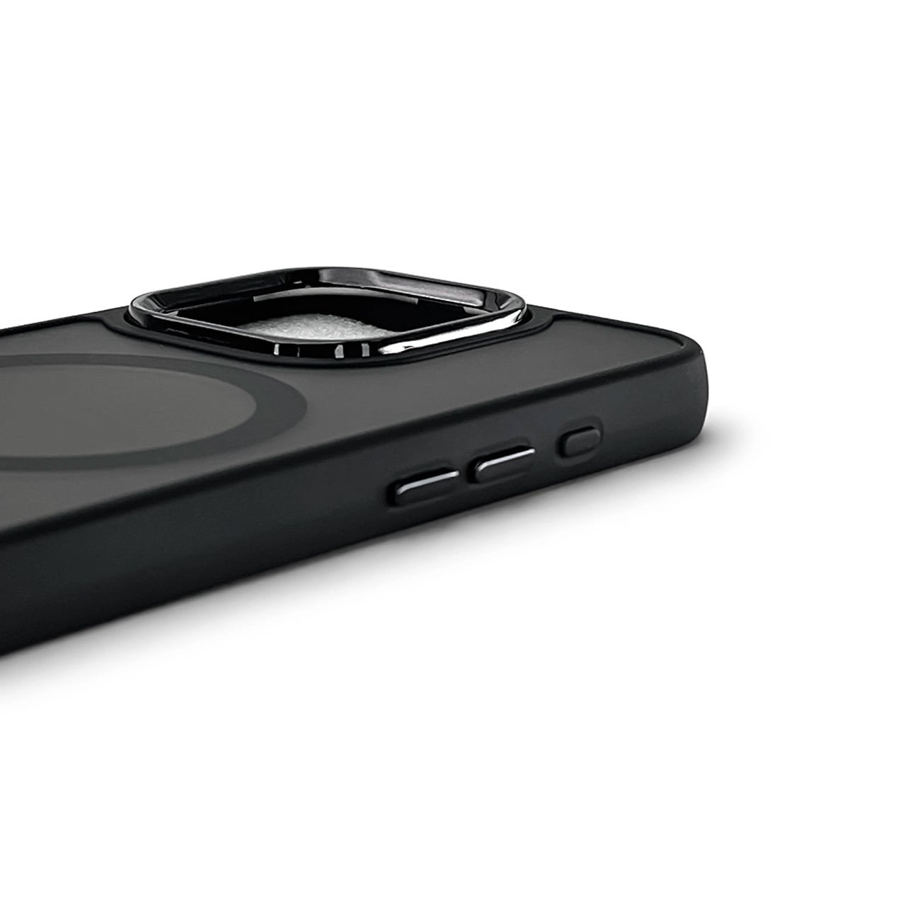 Moteveske kompatibel med MagSafe for iPhone 17 Pro Max - svart