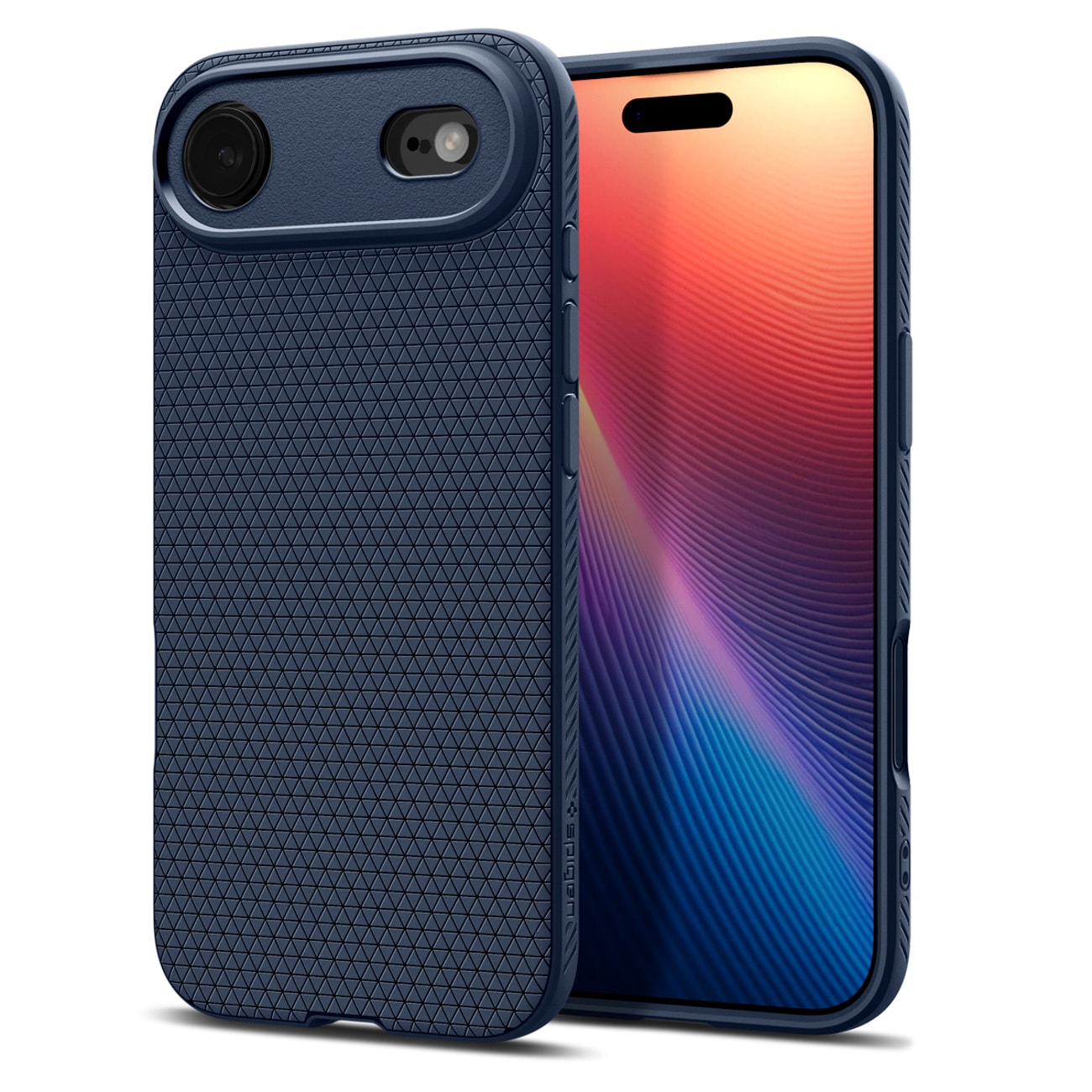 Spigen Liquid Air-etui for iPhone 17 Air - blå