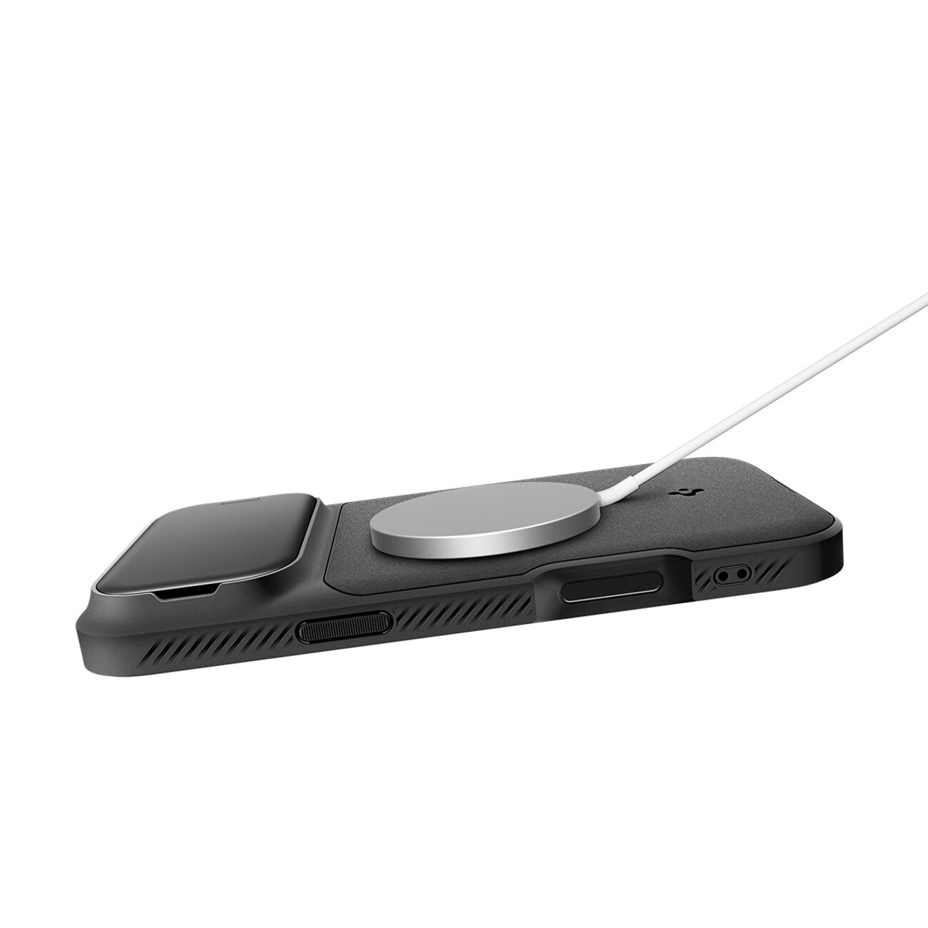 Spigen Optik Armor MagSafe-etui for iPhone 17 Pro Max - Svart