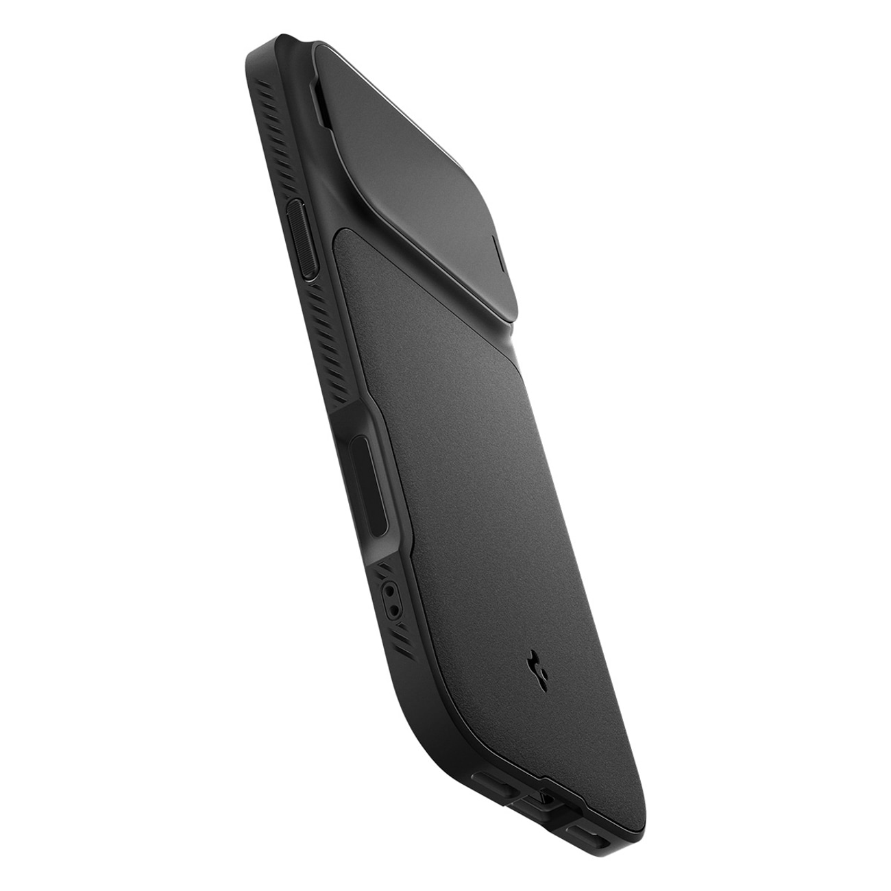 Spigen Optik Armor MagSafe-etui for iPhone 17 Pro Max - Svart