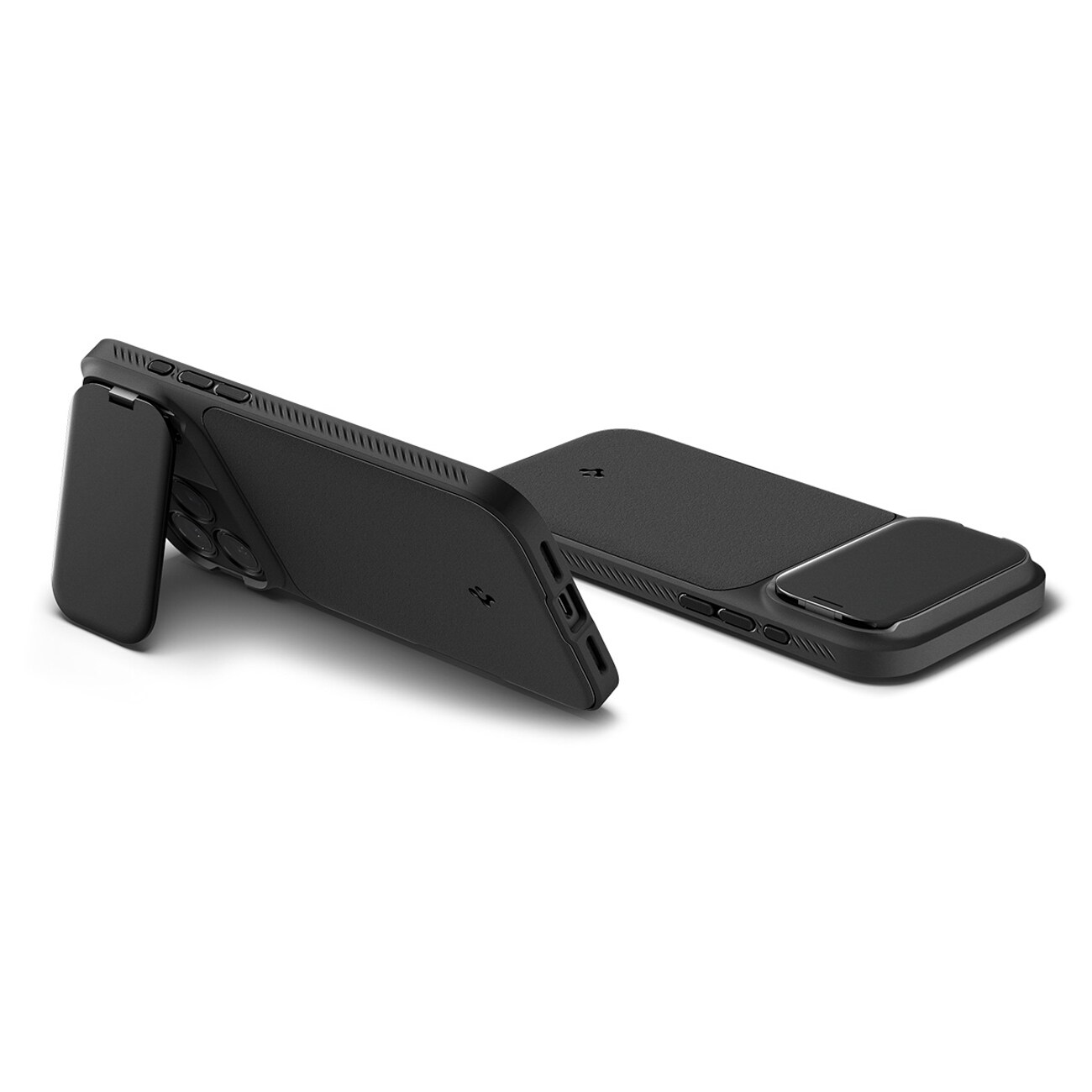 Spigen Optik Armor MagSafe-etui for iPhone 17 Pro Max - Svart