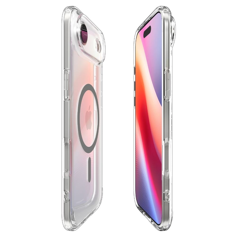Spigen Ultra Hybrid MagSafe-etui for iPhone 17 Air - Klar grå