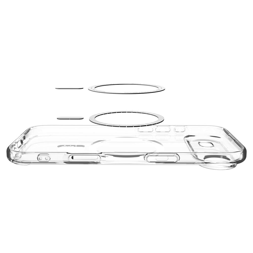 Spigen Ultra Hybrid MagSafe-etui for iPhone 17 Air - Klar grå