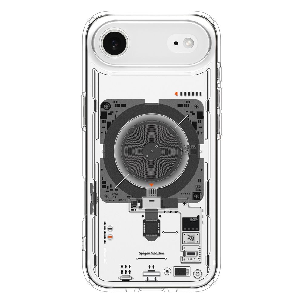 Spigen Ultra Hybrid MagSafe-etui for iPhone 17 Air Neo One - Klar
