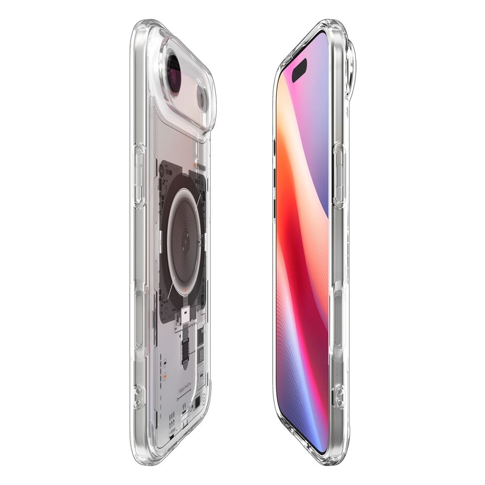Spigen Ultra Hybrid MagSafe-etui for iPhone 17 Air Neo One - Klar