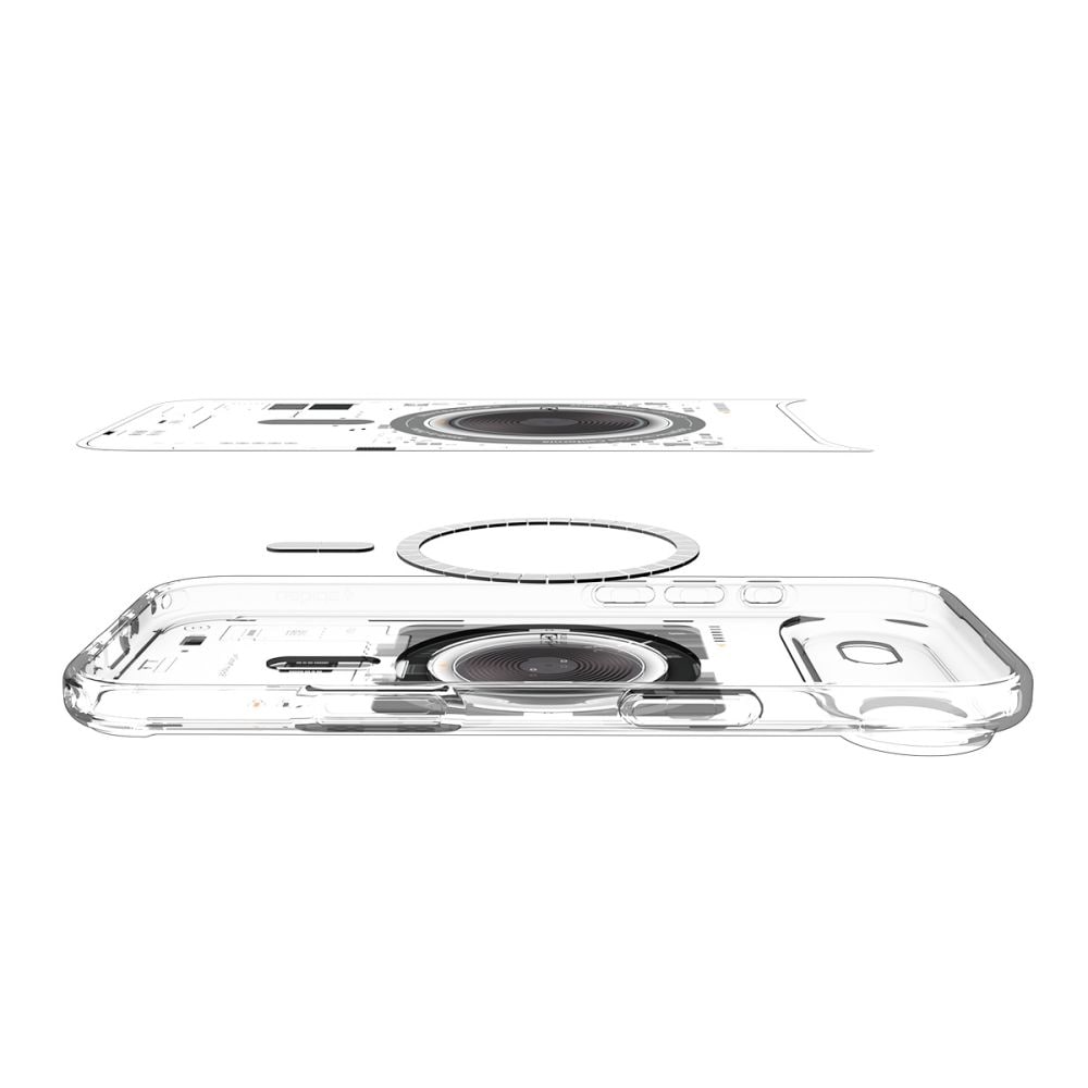 Spigen Ultra Hybrid MagSafe-etui for iPhone 17 Air Neo One - Klar