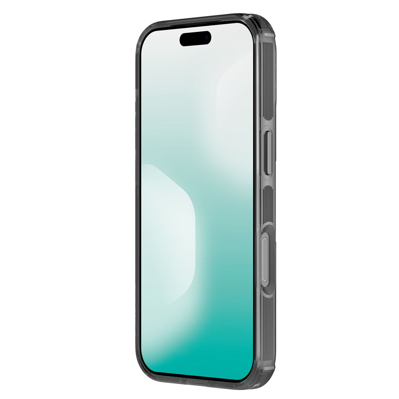 Nillkin Nature TPU Pro-etui for iPhone 17 - gjennomsiktig svart
